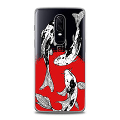 Lex Altern TPU Silicone OnePlus Case Koi Fishes Painting