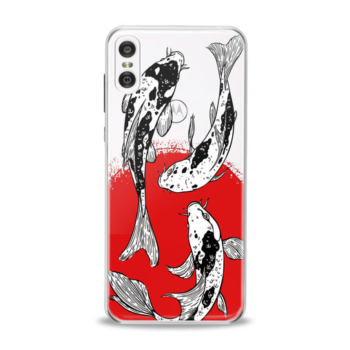 Lex Altern Koi Fishes Painting Motorola Case