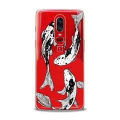 Lex Altern TPU Silicone OnePlus Case Koi Fishes Painting