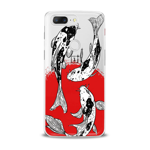 Lex Altern Koi Fishes Painting OnePlus Case