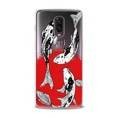 Lex Altern TPU Silicone OnePlus Case Koi Fishes Painting