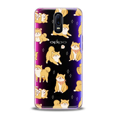 Lex Altern Cute Korgi Pattern Oppo Case