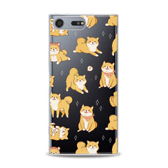 Lex Altern Cute Korgi Pattern Sony Xperia Case