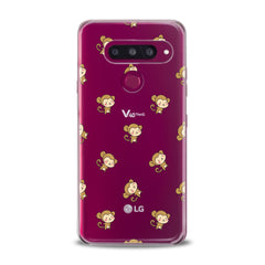 Lex Altern TPU Silicone Phone Case Baby Monkey Pattern