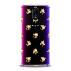 Lex Altern TPU Silicone Oppo Case Baby Monkey Pattern