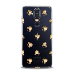 Lex Altern TPU Silicone Nokia Case Baby Monkey Pattern