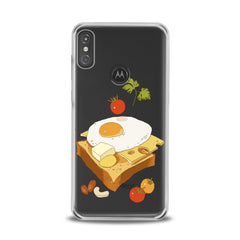 Lex Altern TPU Silicone Motorola Case Tasty Sandwich