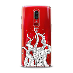 Lex Altern TPU Silicone OnePlus Case White Octopus Tentacles