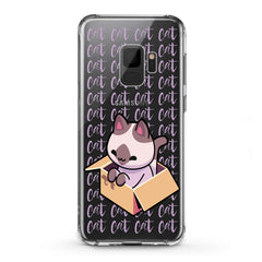 Lex Altern TPU Silicone Samsung Galaxy Case Kawaii Cat in Box