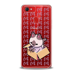 Lex Altern TPU Silicone Oppo Case Kawaii Cat in Box