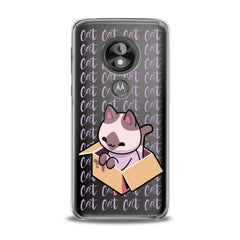 Lex Altern TPU Silicone Motorola Case Kawaii Cat in Box