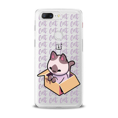 Lex Altern Kawaii Cat in Box OnePlus Case