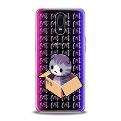 Lex Altern TPU Silicone Oppo Case Purple Cat in Box