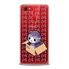 Lex Altern TPU Silicone Oppo Case Purple Cat in Box