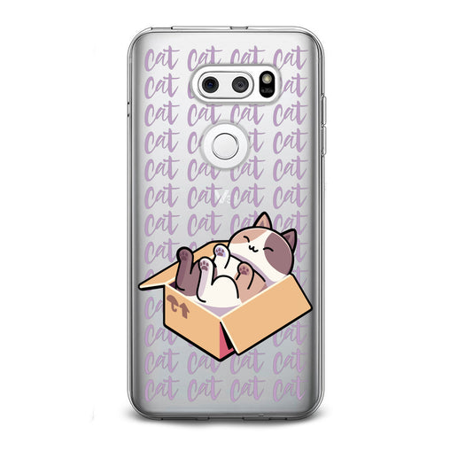 Lex Altern Sleepy Cat in Box LG Case