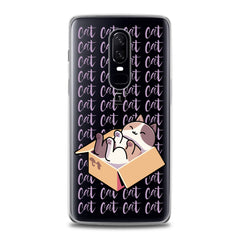 Lex Altern TPU Silicone OnePlus Case Sleepy Cat in Box