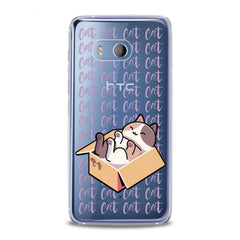 Lex Altern TPU Silicone HTC Case Sleepy Cat in Box