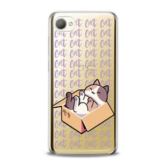 Lex Altern TPU Silicone HTC Case Sleepy Cat in Box