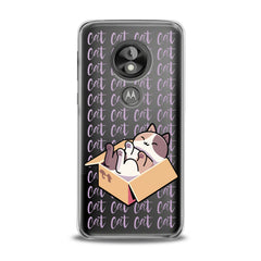 Lex Altern TPU Silicone Motorola Case Sleepy Cat in Box