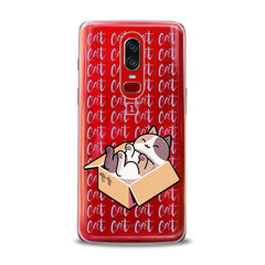 Lex Altern TPU Silicone OnePlus Case Sleepy Cat in Box