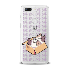 Lex Altern Sleepy Cat in Box OnePlus Case