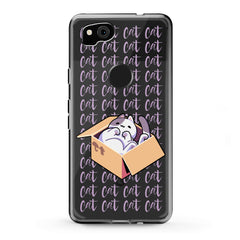 Lex Altern TPU Silicone Google Pixel Case Cutie Cat in Box