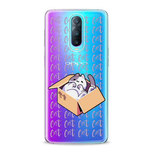 Lex Altern Cutie Cat in Box Oppo Case