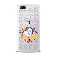 Lex Altern Cutie Cat in Box OnePlus Case