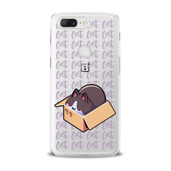 Lex Altern Fatty Cat in Box OnePlus Case