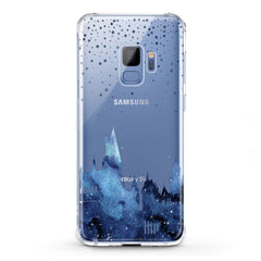 Lex Altern TPU Silicone Samsung Galaxy Case Blue Castle