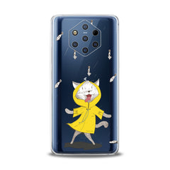 Lex Altern TPU Silicone Nokia Case Feline Yellow Raincoat