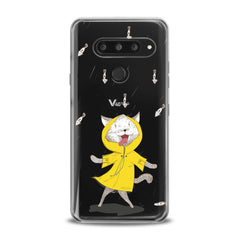 Lex Altern TPU Silicone LG Case Feline Yellow Raincoat