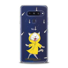 Lex Altern TPU Silicone LG Case Feline Yellow Raincoat