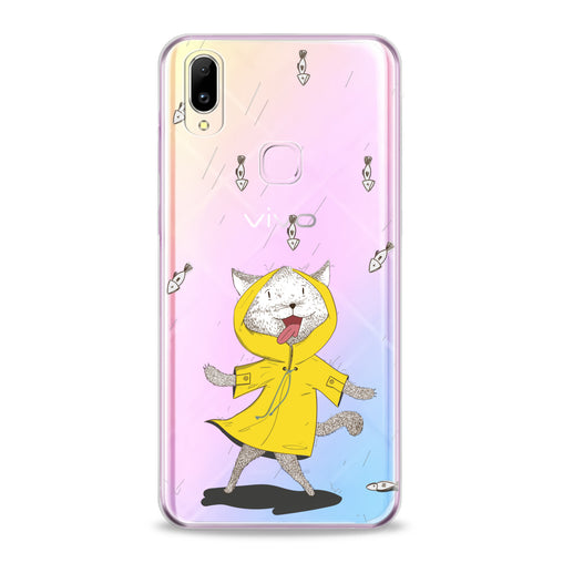 Lex Altern Feline Yellow Raincoat Vivo Case