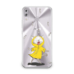 Lex Altern TPU Silicone Asus Zenfone Case Feline Yellow Raincoat