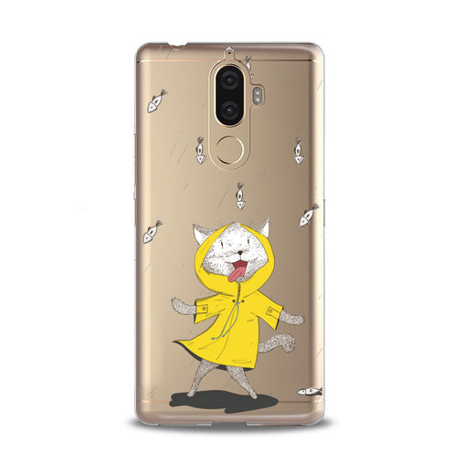 Lex Altern Feline Yellow Raincoat Lenovo Case