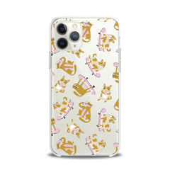 Lex Altern TPU Silicone iPhone Case Cat Dog Pattern