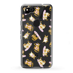 Lex Altern Google Pixel Case Cat Dog Pattern