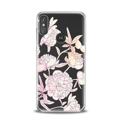 Lex Altern TPU Silicone Motorola Case Peony Graphic