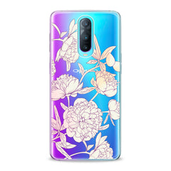 Lex Altern TPU Silicone Oppo Case Peony Graphic