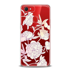 Lex Altern TPU Silicone Oppo Case Peony Graphic