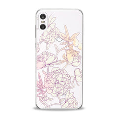 Lex Altern TPU Silicone Motorola Case Peony Graphic