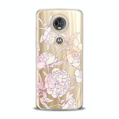 Lex Altern TPU Silicone Motorola Case Peony Graphic