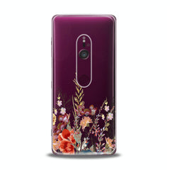 Lex Altern TPU Silicone Sony Xperia Case Beautiful Wildflowers