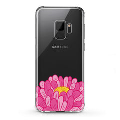 Lex Altern TPU Silicone Samsung Galaxy Case Pink Chrysanthemum