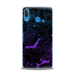 Lex Altern TPU Silicone Lenovo Case Black Graphic Roses