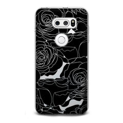 Lex Altern Black Graphic Roses LG Case