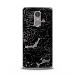 Lex Altern TPU Silicone Lenovo Case Black Graphic Roses