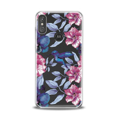 Lex Altern TPU Silicone Motorola Case Pink Hibiscus