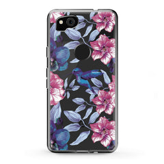 Lex Altern Google Pixel Case Pink Hibiscus